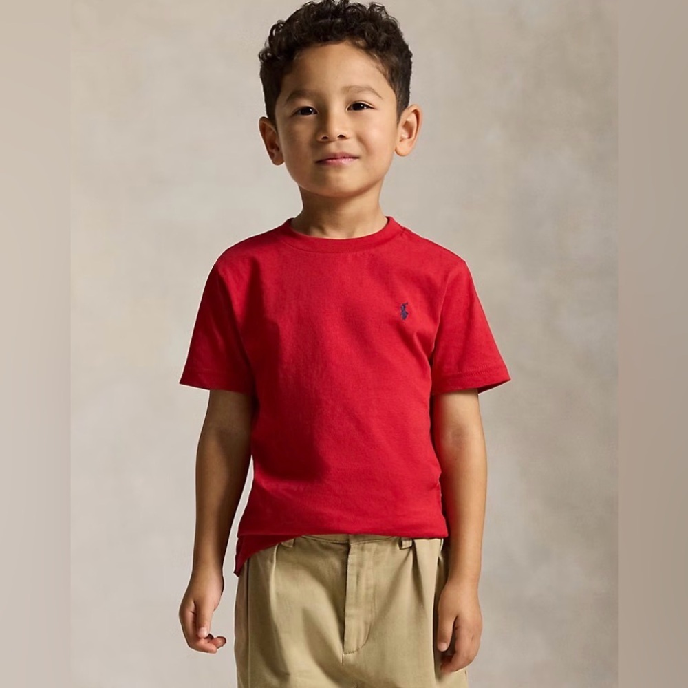 Ralph Lauren Cotton Jersey Crewneck Tee Size 4T